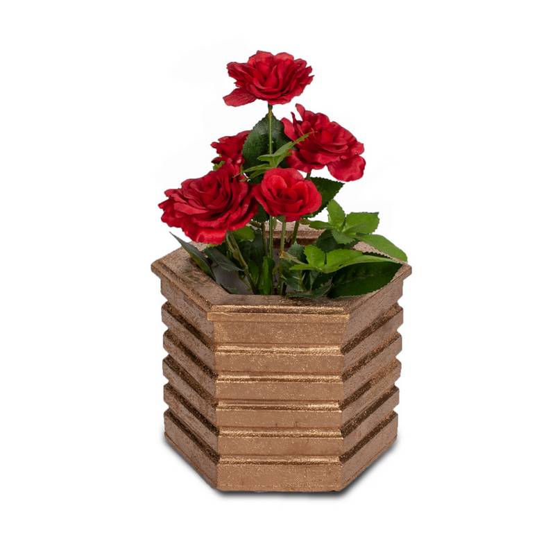 Εξάγωνο Διακοσμητικό Γλαστράκι